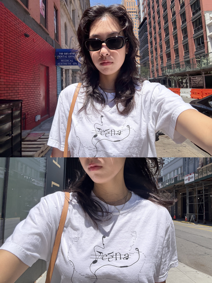 Jeena Note Tee
